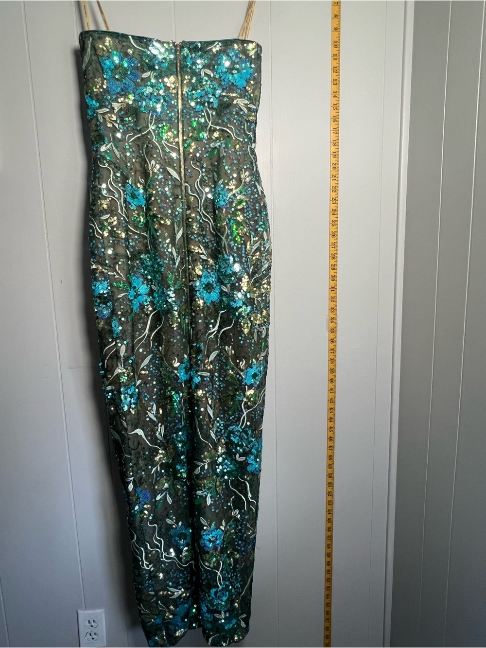 Bronx and Banco
Dahlia Maxi Dress in Teal Multi - Picture 12 of 14